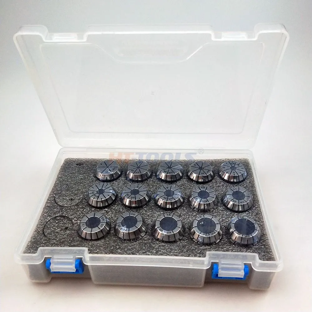 ER Milling Chuck Set CNC Accesorios del soporte de la máquina herramienta ER COLLET ER08 ER11 ER16 ER25 ER32 ER40 SET COLLET DE MIRA