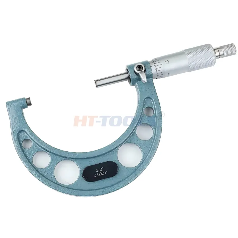 Micrómetro de micrómetro Conjunto de carburo Micrómetro Medidor métrico